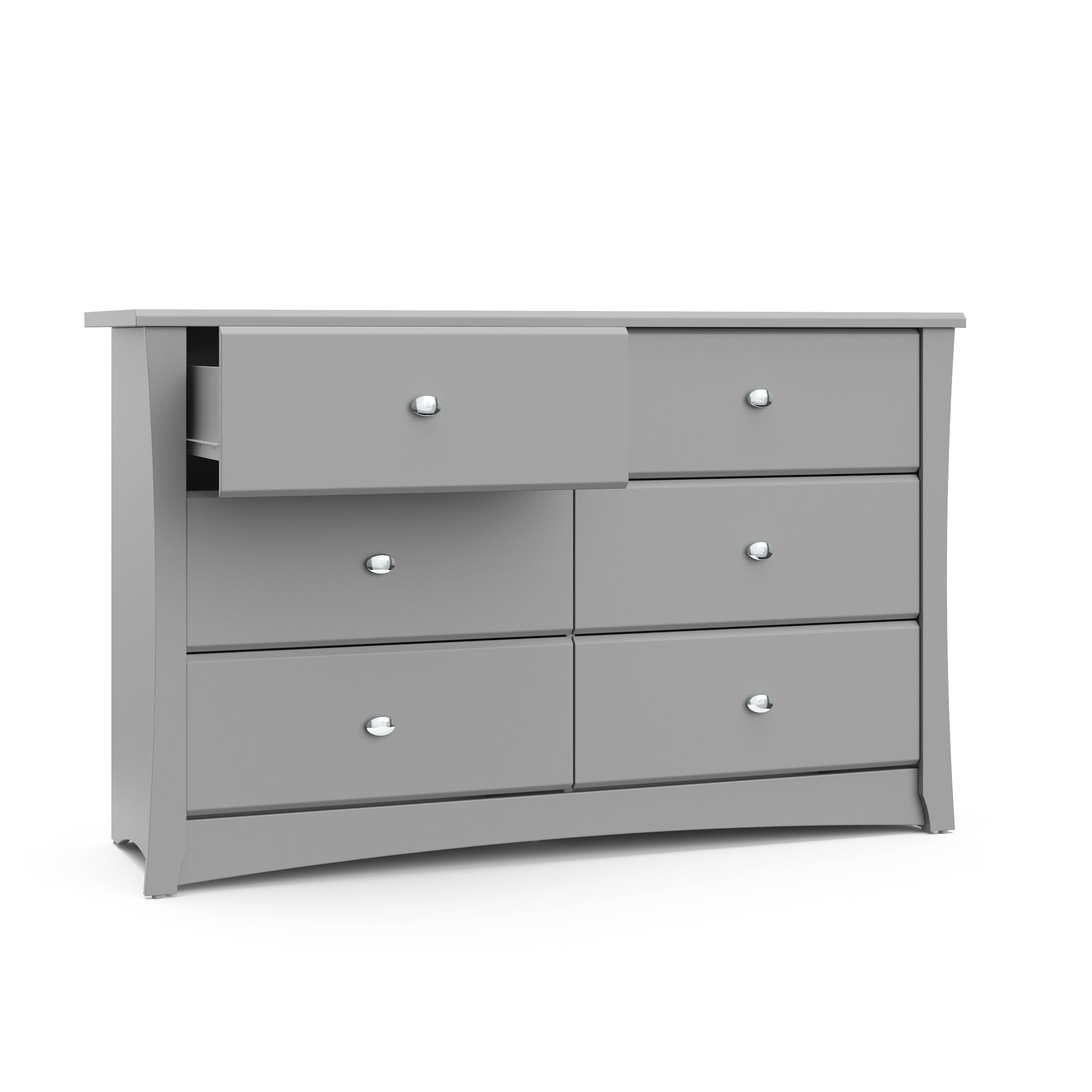 Storkcraft crescent 3 store drawer combo dresser