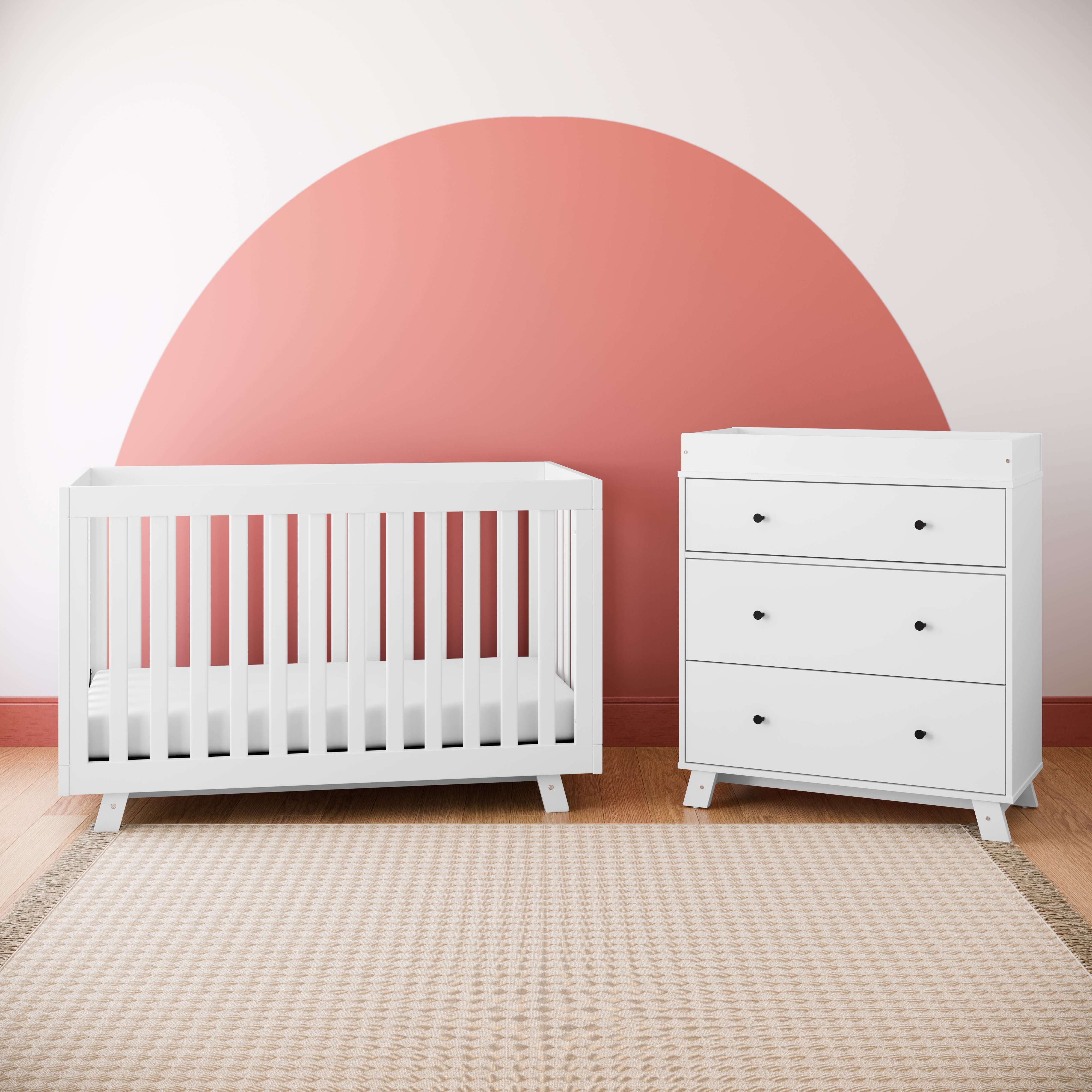 Beckett 3 in 1 2025 crib white