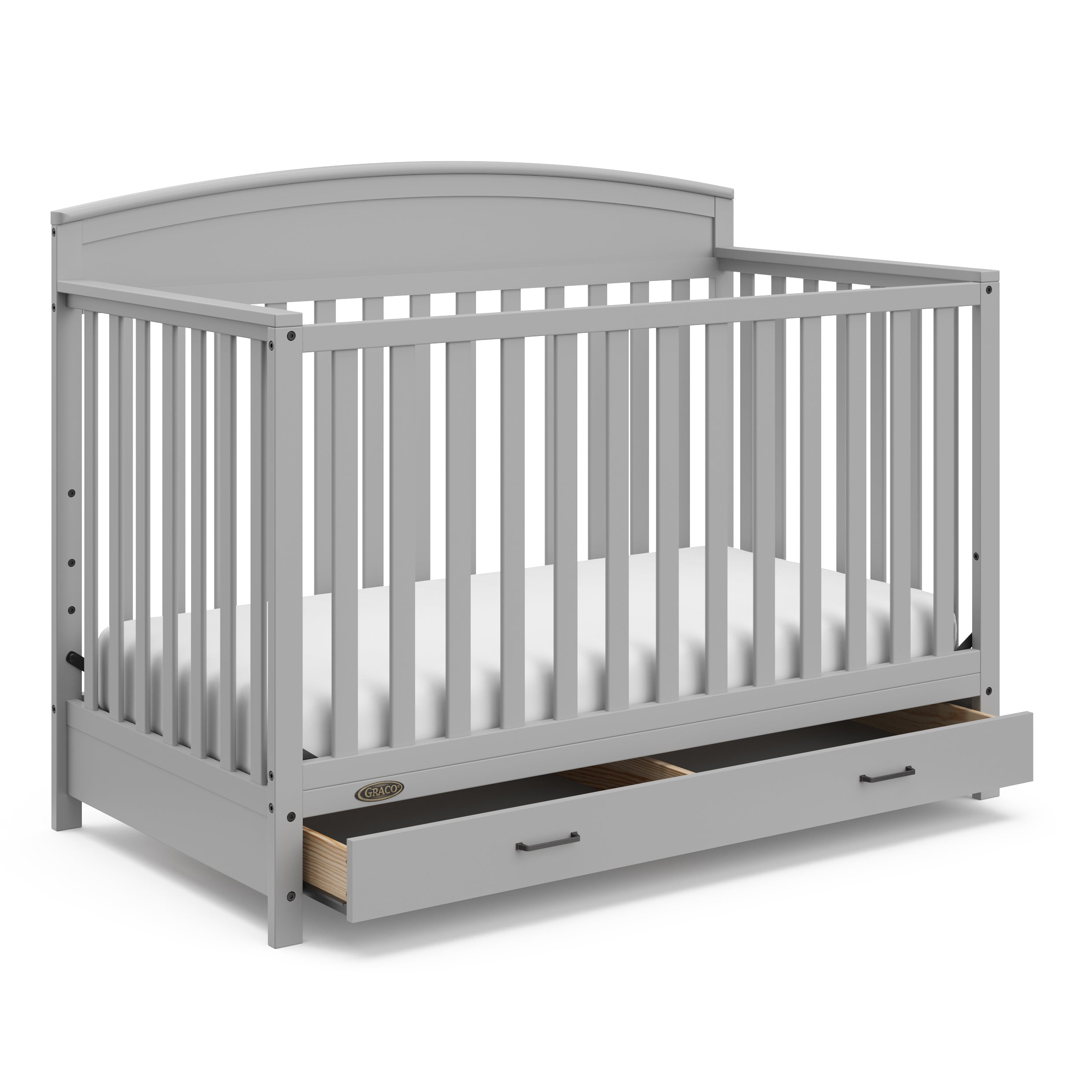 Graco convertible crib store rail