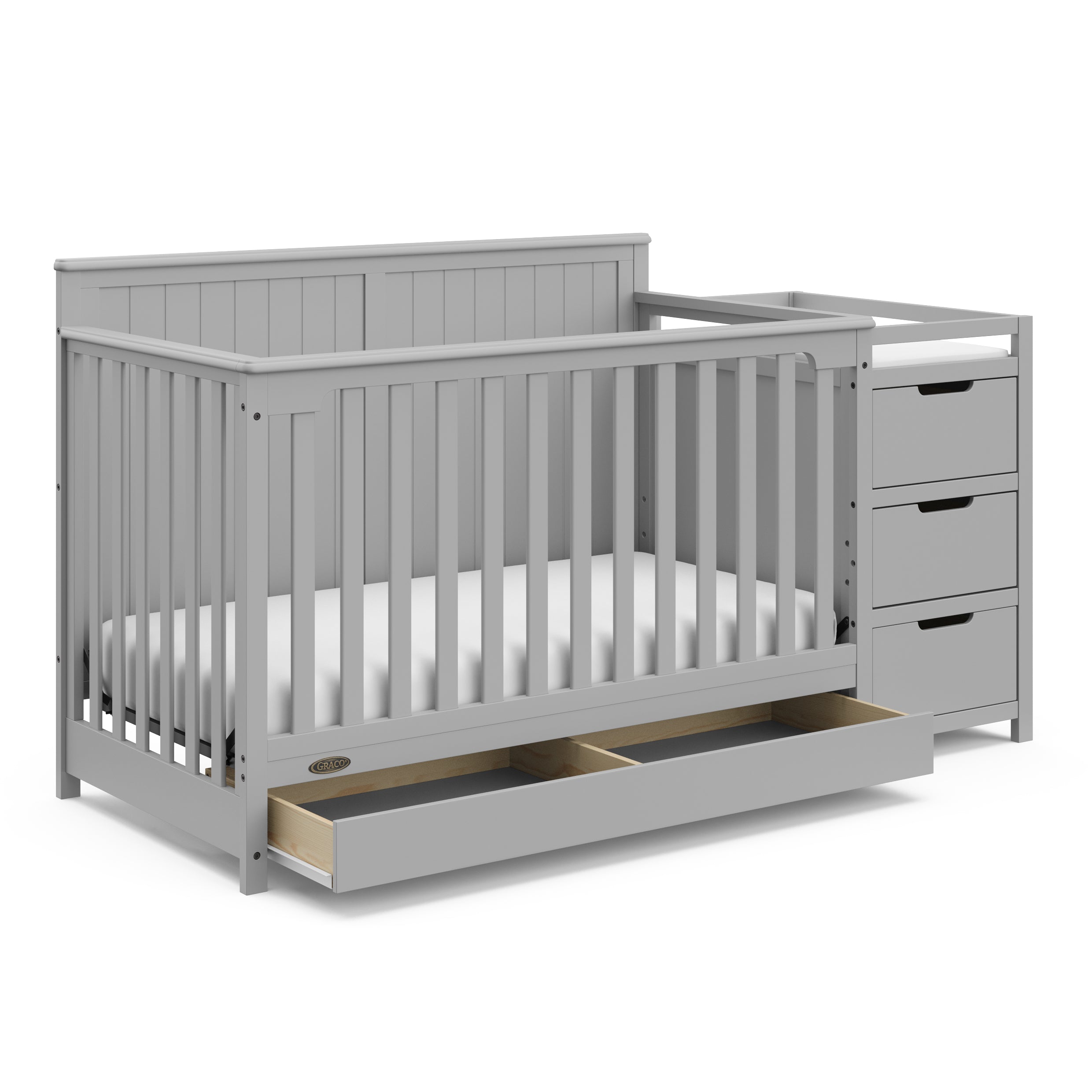 Crib and changer set on sale