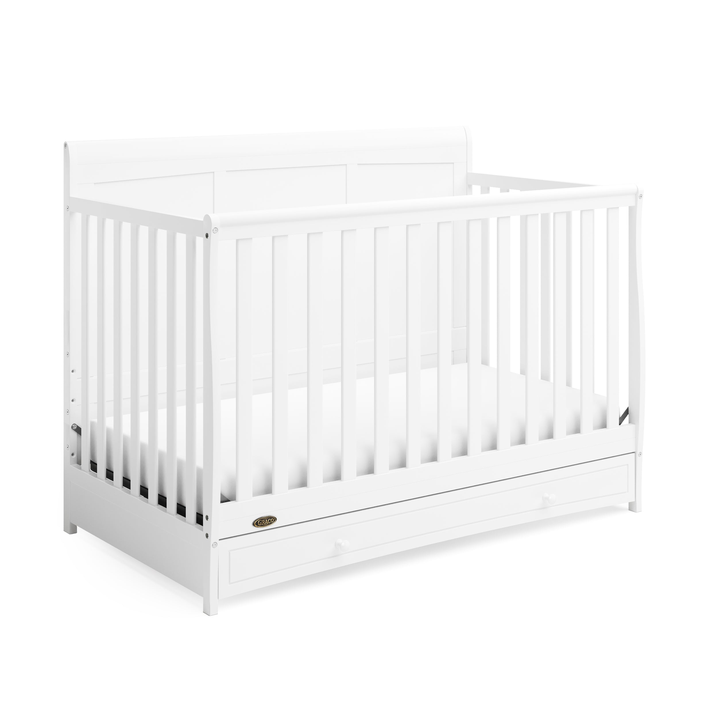 4 in 1 store crib with drawer