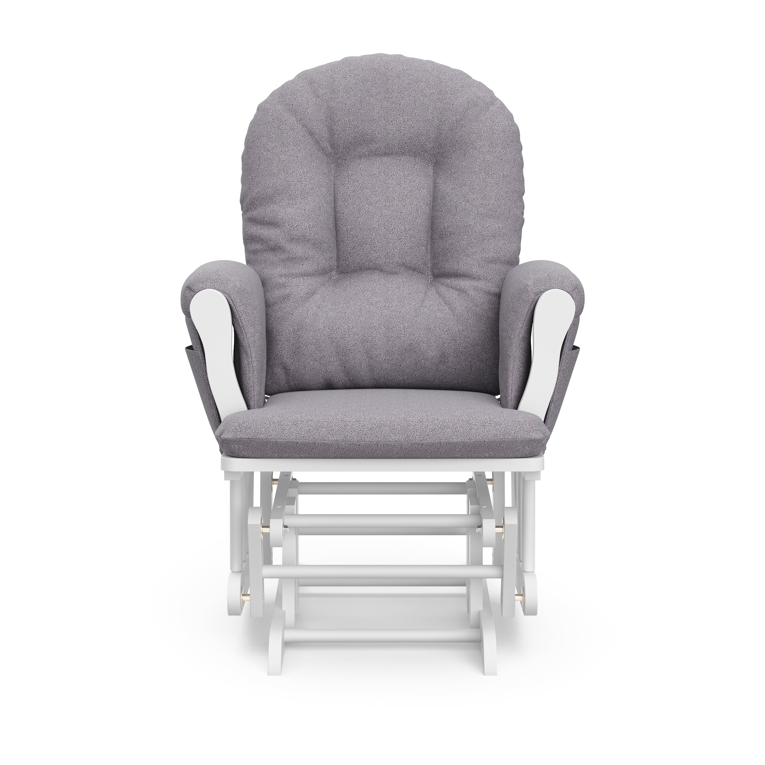 Storkcraft bowback glider online and ottoman