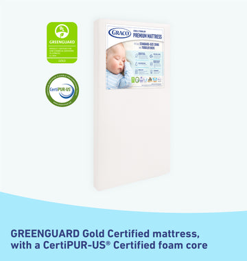 Graco® Ultra 2-in-1 Premium Dual-Sided Crib and Toddler Mattress –  Storkcraft