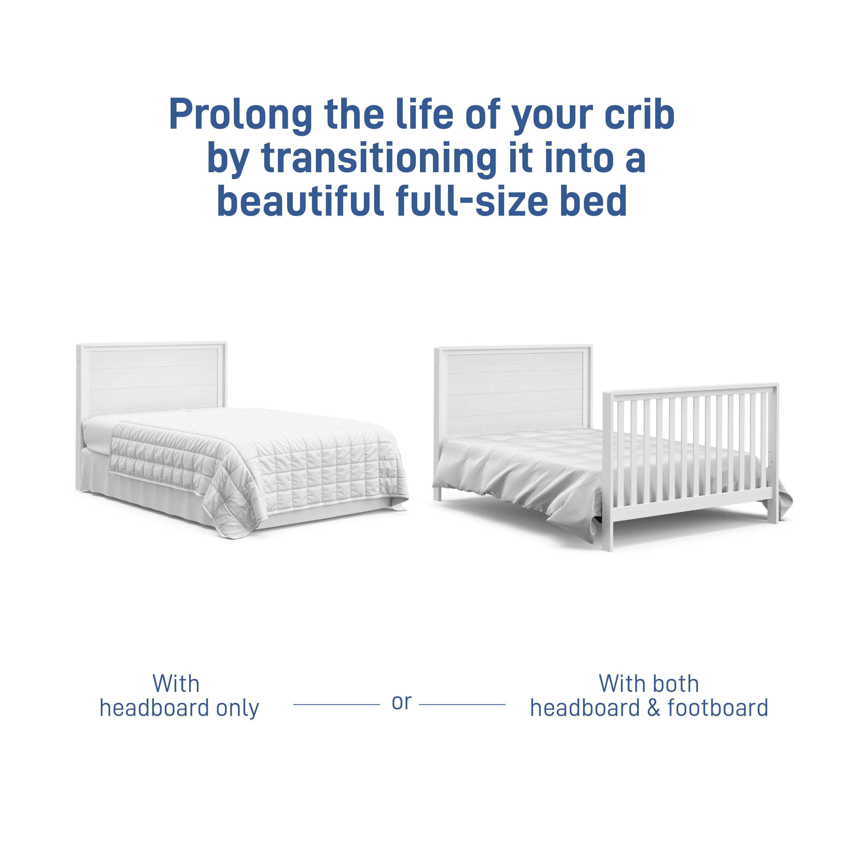 Cribs that turn into full size beds hotsell