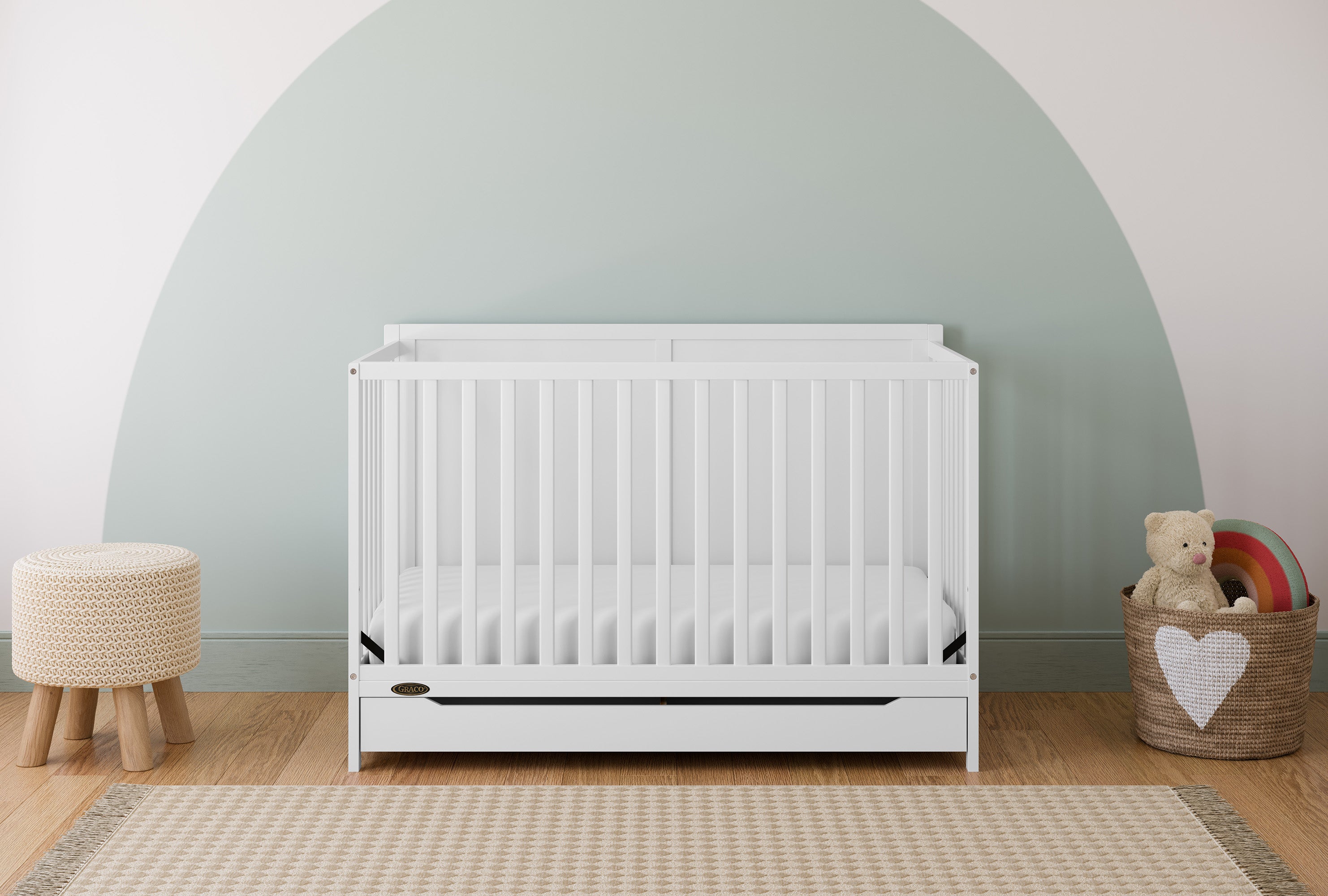 Ikea cot bed with clearance drawers