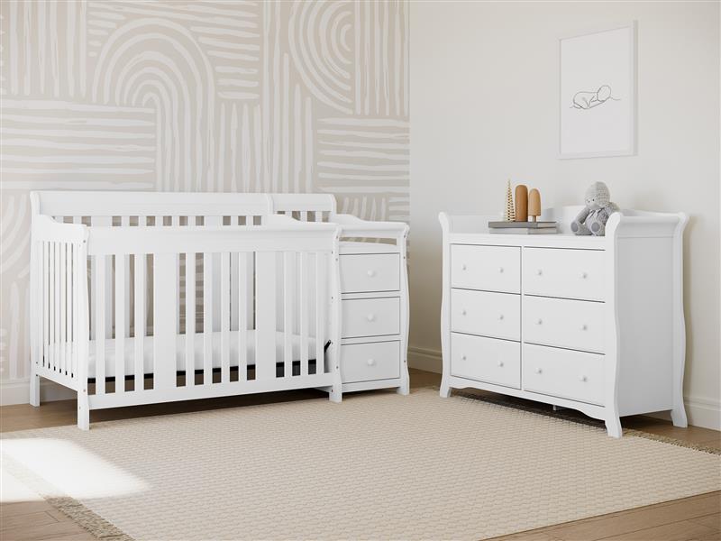 Kohls cribs outlet with changing table